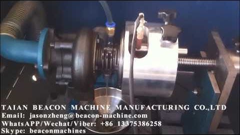 BC D3 turbocharger full speed balancing machine from TAIAN BEACON MACHINE