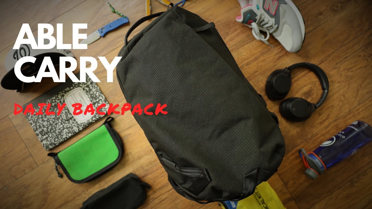 Able Carry Daily Backpack: Mighty Tough Little EDC Pack (First Look!)