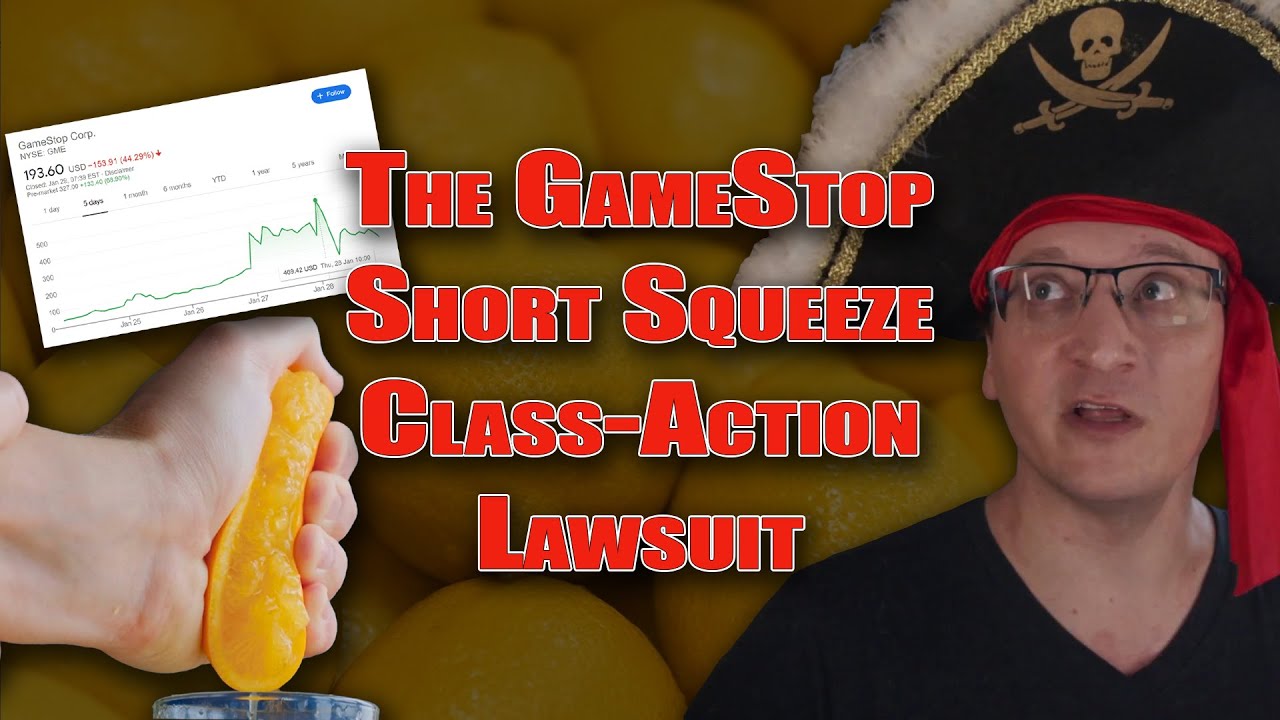 Class Action: Robinhood Sued after Halting Gamestop Stock in Short Squeeze - YouTube