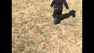 Nathan's first Easter egg hunt