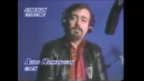 Adiss Harmandian - Groungner (1984 Video)