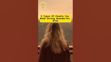 5 Types Of People You Need Strong Boundaries With ❌ #shorts #boundaries #relationship