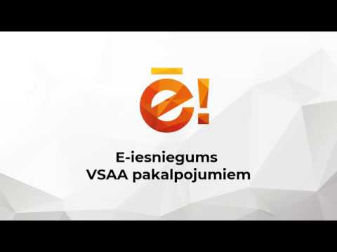 E-iesniegums VSAA pakalpojumam (B lapa)