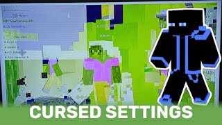 Playing CubeCraft With Cursed Settings!