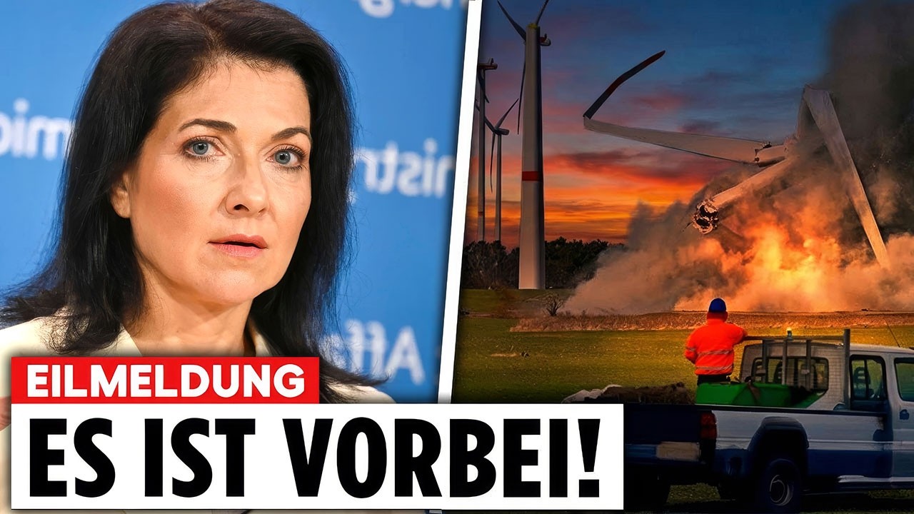 Große Katastrophe erschüttert die Windräder!