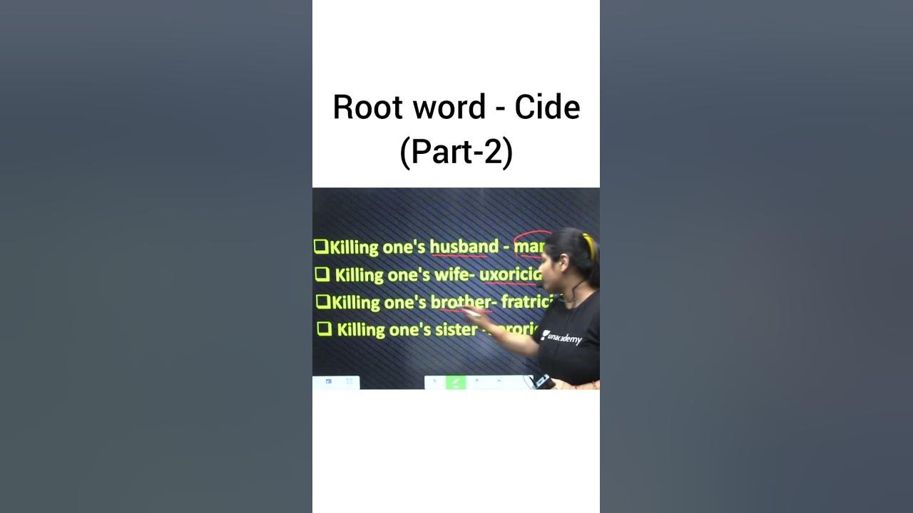 cide-root-word-part-2-shorts-learnenglishspeaking-vocabulary