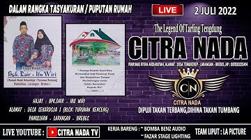 CITRA NADA LIVE DESA SEKARDOJA 1 (BLLOK TURUNAN KENCENG) || LARANGAN - BREBES