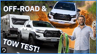 Can The Toyota HiLux GR Tow And Go OffRoad? | Indepth Review | Drive.com.au