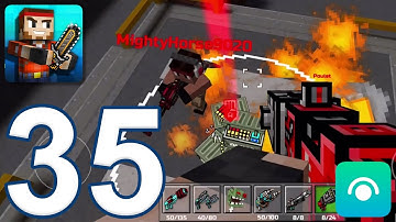 Pixel Gun 3D - Gameplay Walkthrough Part 35 - Rocket Jump (iOS, Android)