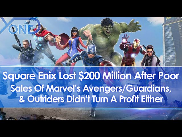 Jogos Marvel teriam causado prejuízo de US$ 200 milhões à Square Enix