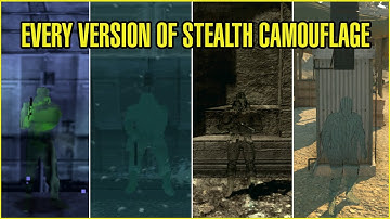 The Evolution of Stealth Camo in Metal Gear Solid