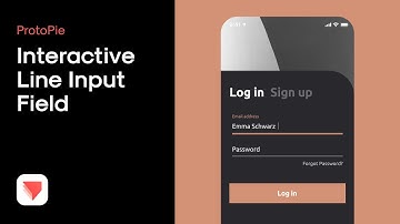 ProtoPie - How to make login form interaction using Input Label with ProtoPie, Intermediate