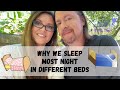 WHY We Sleep In Different Beds | Adrienne Everheart & Husband Jeff