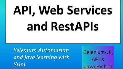 #API#RestAssured#RESTAPI#Restful|WebService|RESTAPI|API Automation Testing using RestAssured