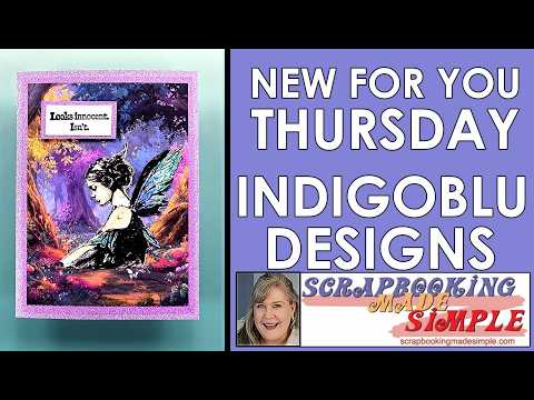 Craft and Chat: New For You Thursday Event featuring IndigoBlu Designs & Just Glitter Markers