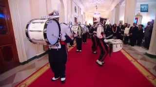 Drumline in the White House: Raw Footage