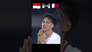 Indonesia Vs Qatar Imajinary Final Afc 2027 shortsfootballindonesia