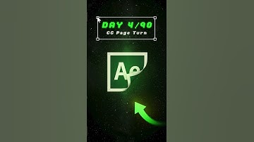 Day 4/90 CC Page Turn Effect in After Effects 📄