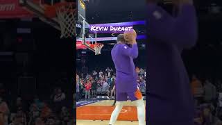 😲 Kevin Durant SLIPS during Pre-Game Warm up #injured #kd #kevindurant #phx #phxsuns #phoenixsuns