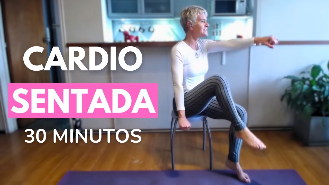 Cardio Sentada para Adelgazar y Tonificar - Para Adultos Mayores | Cuerpo Activo TV