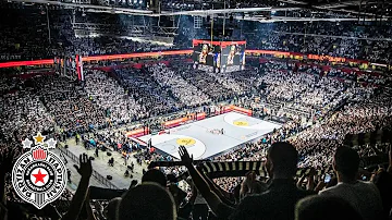 Partizan BC - Monaco || Grobari Partizan Atmosphere at Stark Arena - Euro League Basket (05.01.23)