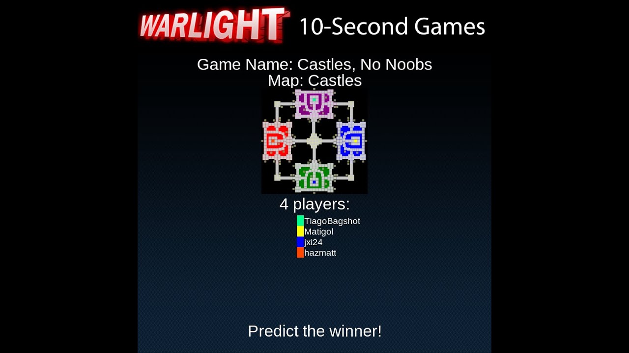 10-Second WarLight Game