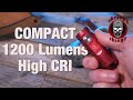 The 1200 Lumen High CRI RovyVon S3 is almost perfect for EDC!