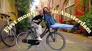 New life in Amsterdam: making friends, apartment hunting, exploring