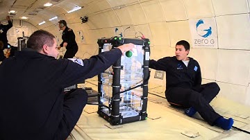 (Part 7) Prototype Test on microgravity flight by Zero Gravity Corporation