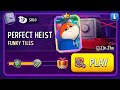 Perfect heist funky tiles 3075 solo challenge match masters 