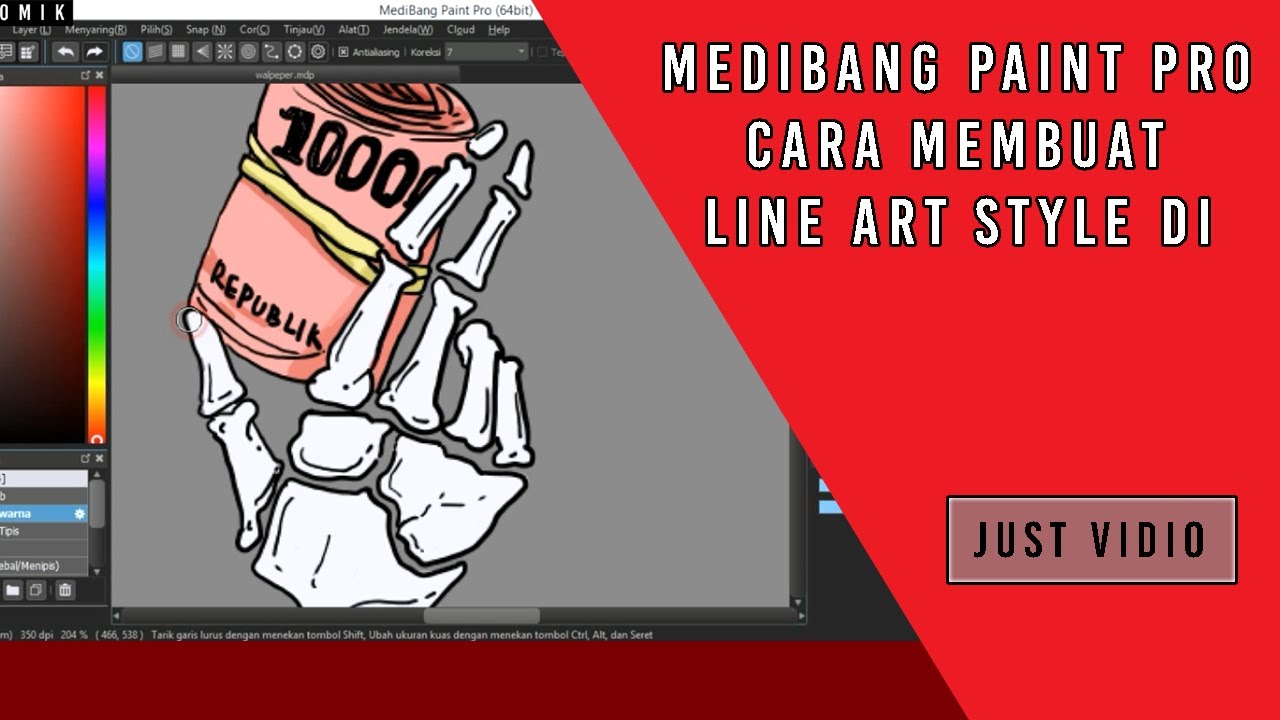  Cara  membuat  ilustrasi di medibang paint  pro YouTube