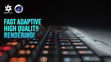 How to Render Fast using Adaptive Sampling | C4D, Octane