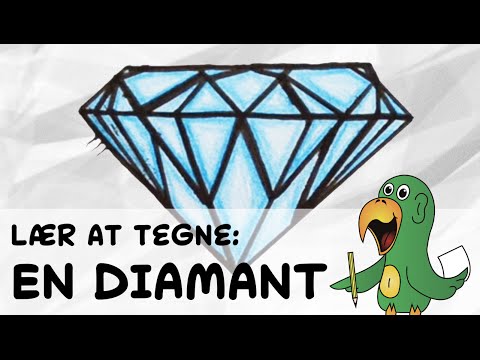 Video: Hvordan Man Tegner En Diamant