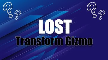 Lost Gizmo? Missing Problem in 3DS MAX