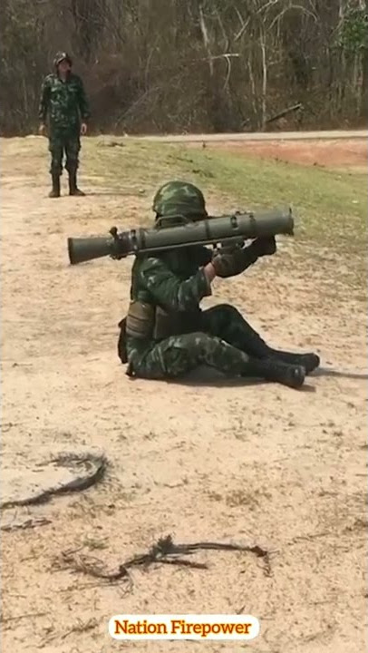 Army Men Firing With bazooka gun