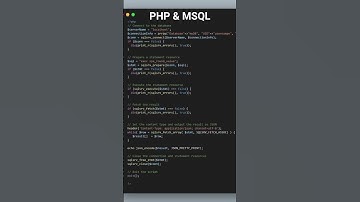 PHP & MSSQL
