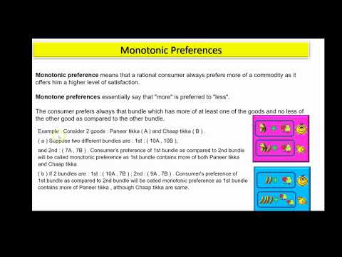 #14 Monotonic Preferences