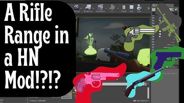 A Rifle Range in a Hello Neighbor Mod?!?!?!