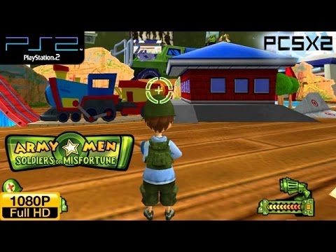 Download Army Men: Soldiers of Misfortune - PS2 Gameplay 1080p (PCSX2)