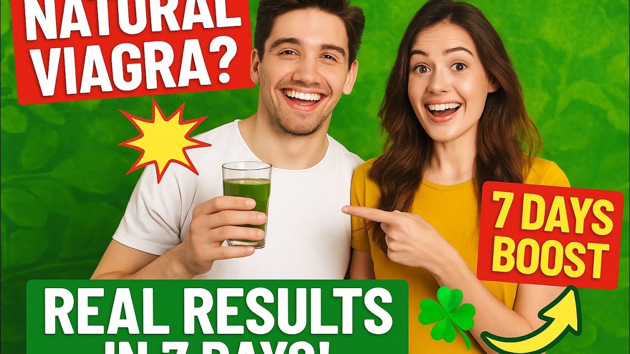 👉 "Can This Natural Viagra Boost Fertility & Blood Flow in Just 7 Days?"