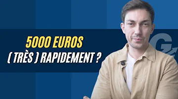 Comment économiser 5.000 euros en 1 an