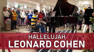 Hallelujah by Leonard Cohen at John Lewis Oxford Street - Cole Lam 11 Years Old