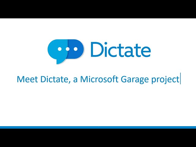 microsoft s dictate uses