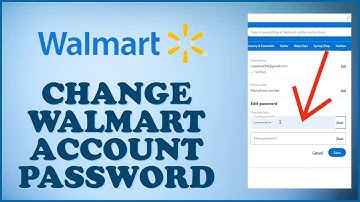 How Change Walmart Account Password 2024?