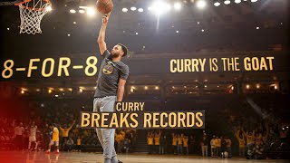 "Stephen Curry Makes NBA History! Perfect 8-for-8 From Deep as Warriors Crush 76ers 🔥🏀"