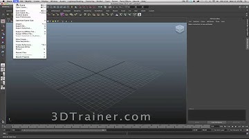 Free maya tutorials Introduction to Autodesk Maya - Creating a Project Set