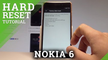 How to Factory Reset NOKIA 6 - Wipe Data |HardReset.info
