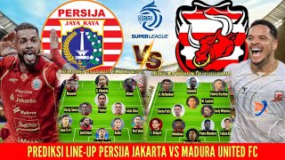 Persija Jakarta vs Madura United FC | Prediksi Line-up pekan ke-10 BRI super league musum 2025/2026