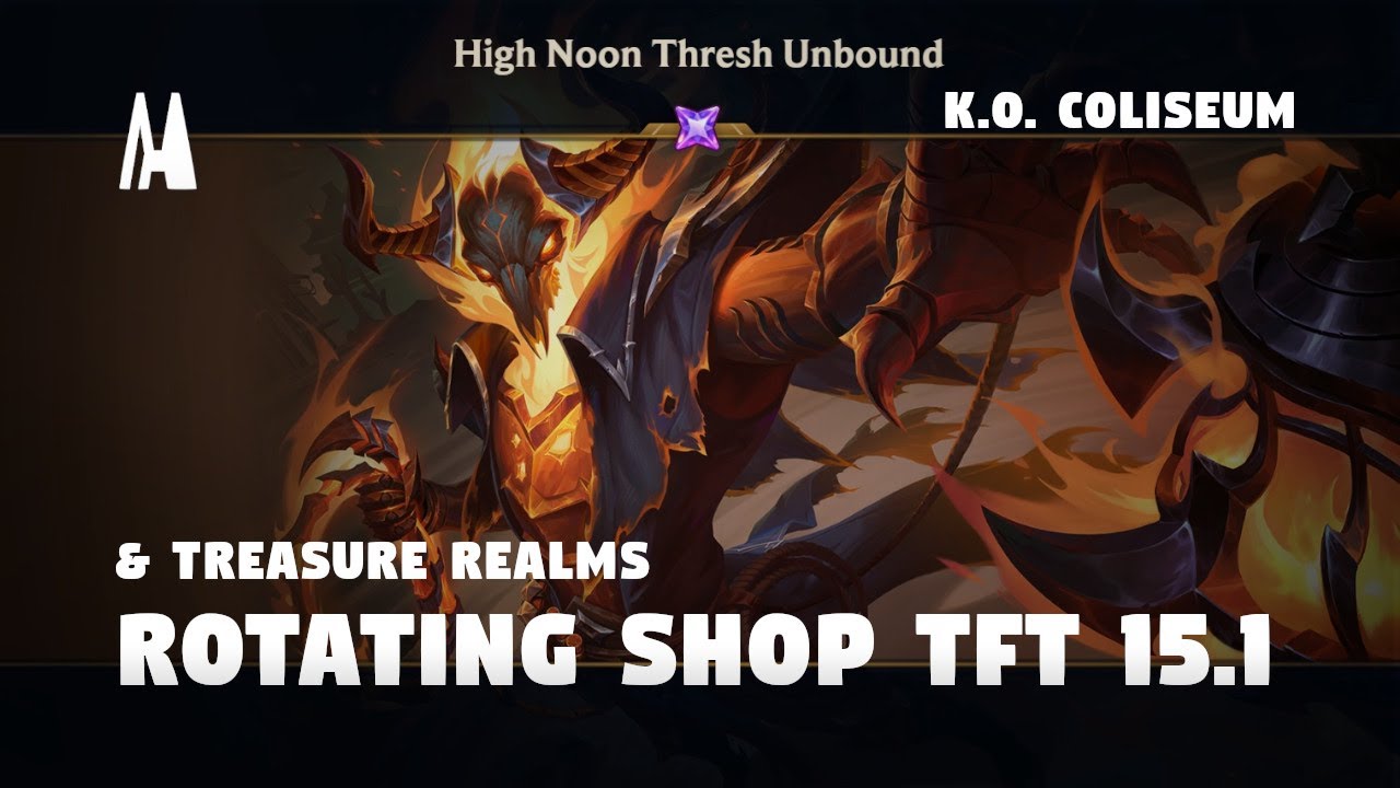 TREASURE REALMS & ROTATING SHOP | TFT 15.1 - YouTube