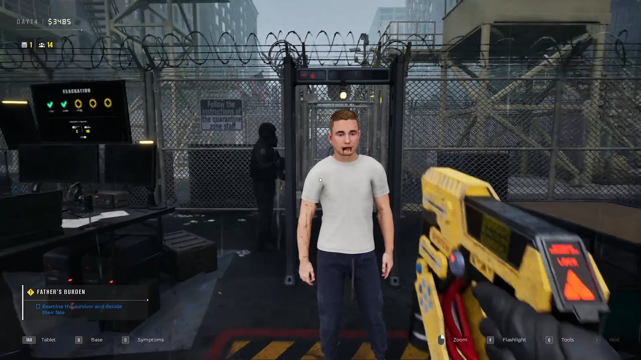 quarantine Zone Last check episode 3 Xray like its MK